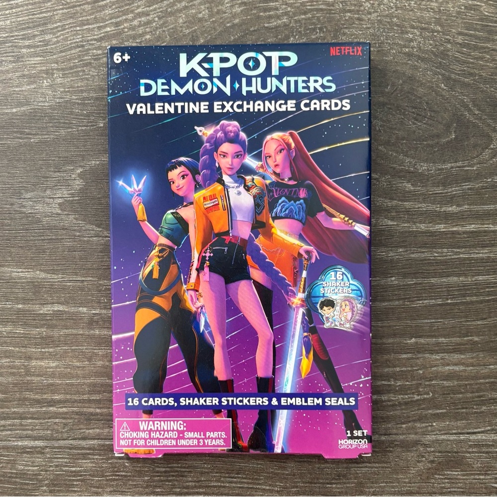 K Pop Demon Hunters Classroom Valentines - NEW!